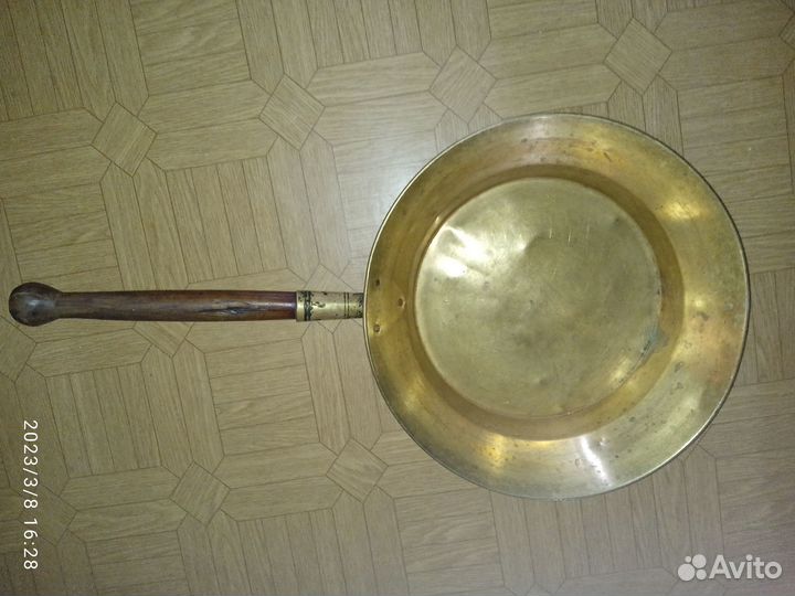 Таз латунный