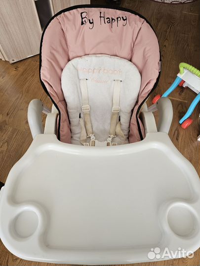 Стульчик для кормления happy baby classic