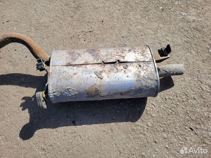 Глушитель на Galant 8