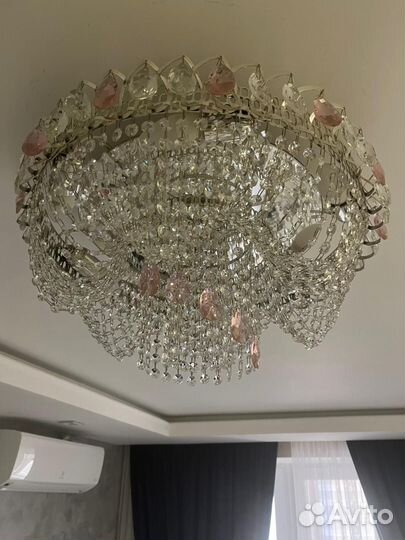 Люстра хрустальная