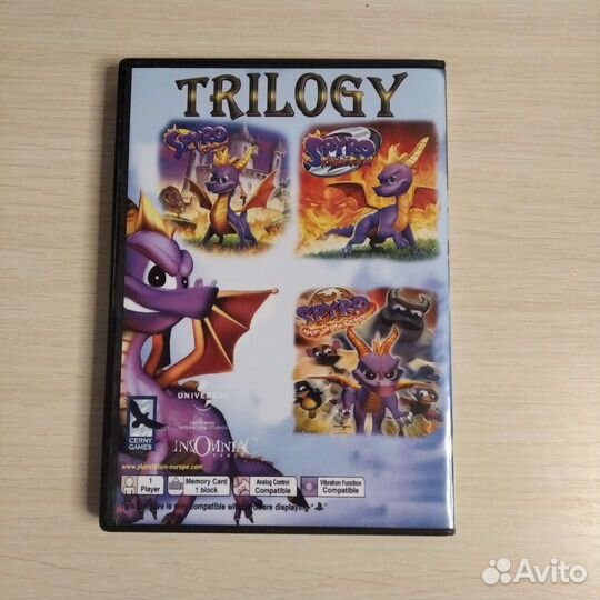 Spyro Collection ps1 ps one Playstation пс1