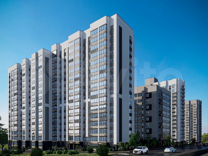 2-к. квартира, 37,6 м², 6/17 эт.