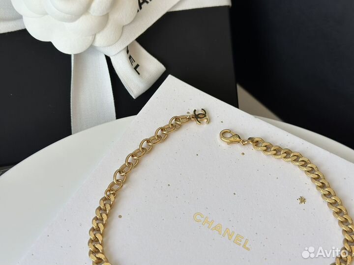 Чокер chanel оригинал новый комплект бутика