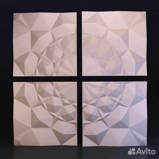 Гипсовая 3D панель 