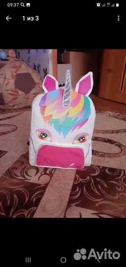 Рюкзак единорожка