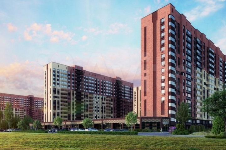 3-к. квартира, 68,2 м², 13/16 эт.