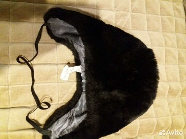 Шапка из натуральной овчины р.52