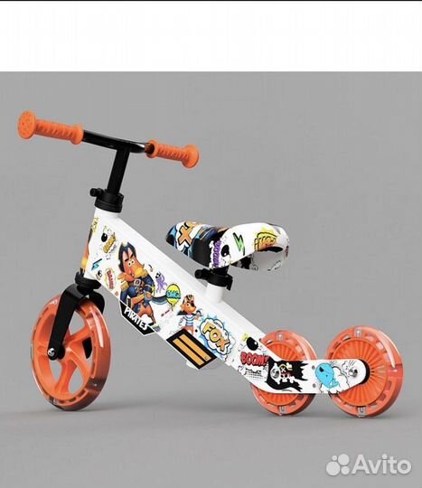 Беговел трансформер small rider turbo bike