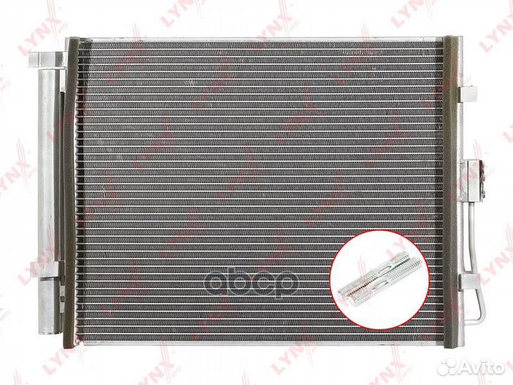 Радиатор KIA soul 09- RC0066 lynxauto