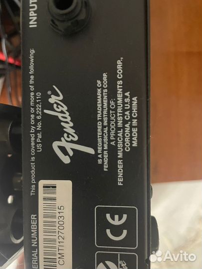 Гитарный процессор fender mustang floor