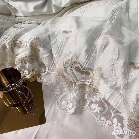 Постельное белье евро Турция