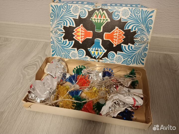 Елочная гирлянда СССР