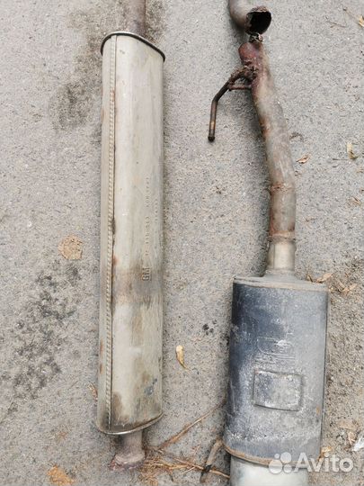 Глушитель на шевролет круз