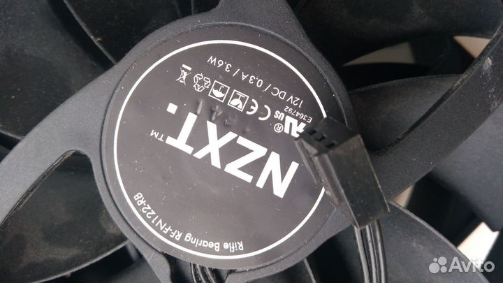 Два Кулера nzxt для корпуса 120mm
