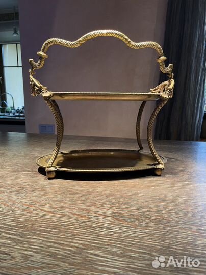 Винтажная конфетница/ бисквитница