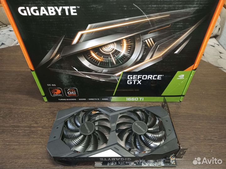 Видеокарта Gigabyte GeForce GTX 1660TI OC