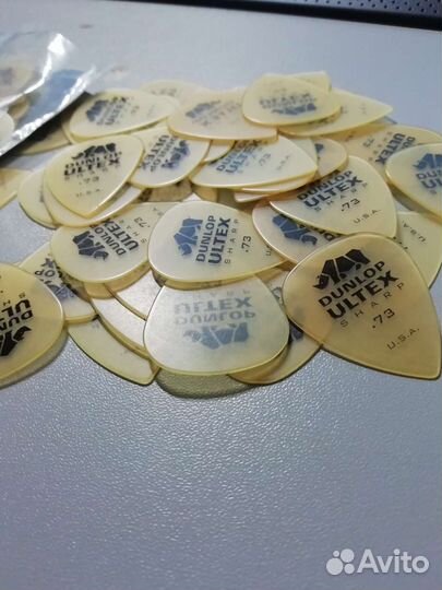 Медиаторы Dunlop Ultex Sharp 0.73mm
