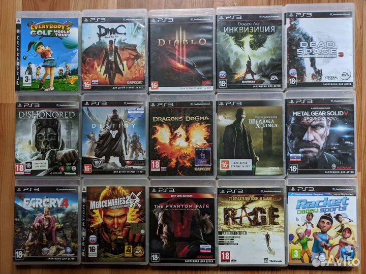 PS3 коллекция игр (Playstation3)