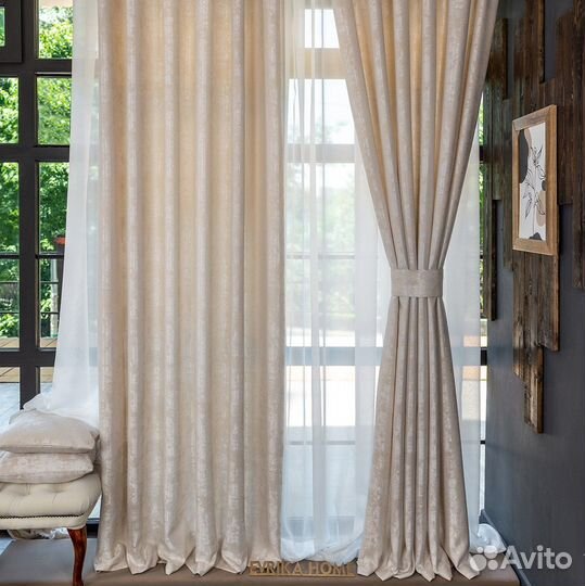 Шторы мрамор Зарина готовые и на заказ