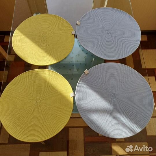 Салфетки на стол круглые