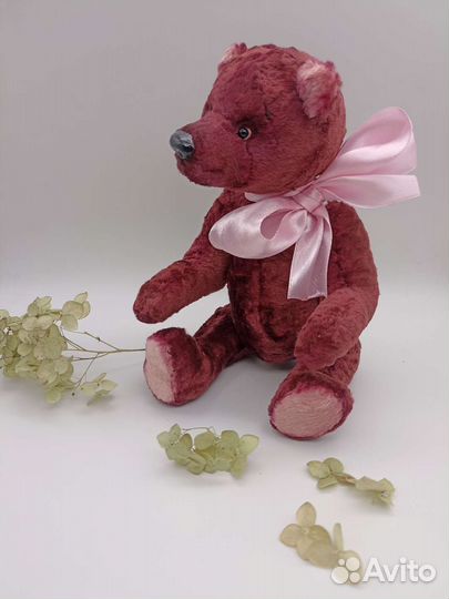 Плюшевый мишка, ручная работа