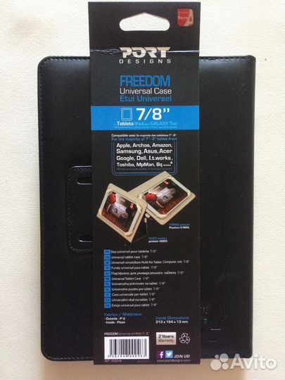 Чехол port designs для iPad mini/galaxy Tab