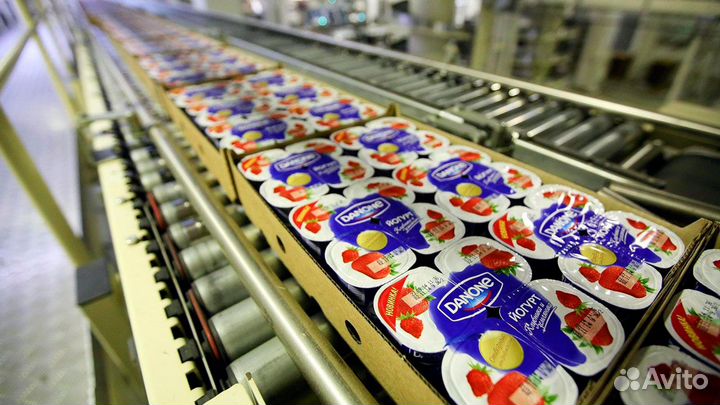 Вахта Белгород 15,20,30,45 Упаковщик йогурты