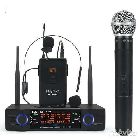 Радиомикрофоны (Гарнитуры, Ручной Передатчик), Нов