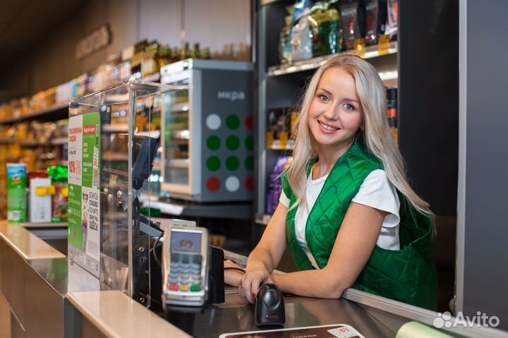 Продавец на выкладку товара ежедневна выплата