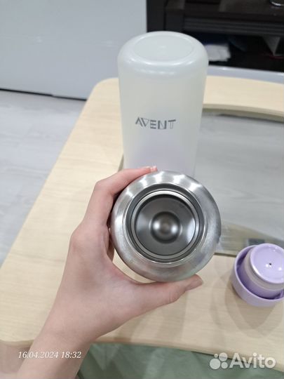 Термос подогреватель бутылочек avent