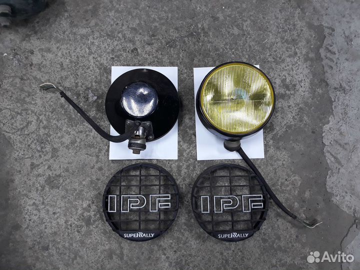 Туманки IPF 930, H4, 12v, Япония с решетками