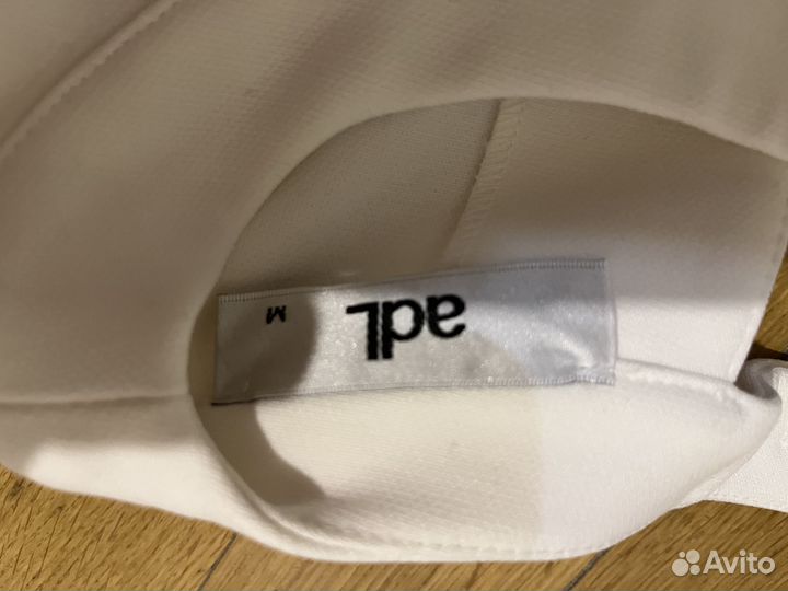 Платье футляр белое вискоза и стрейч 44-46