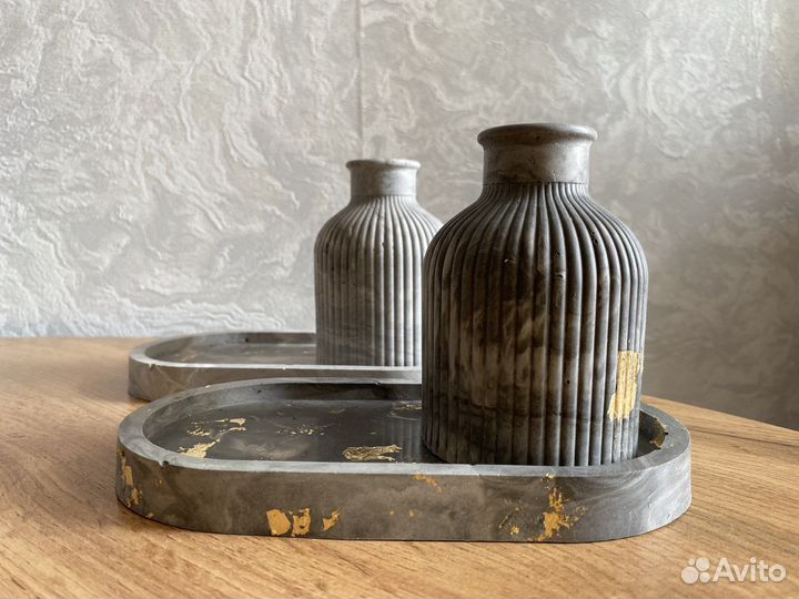 Ваза из гипса