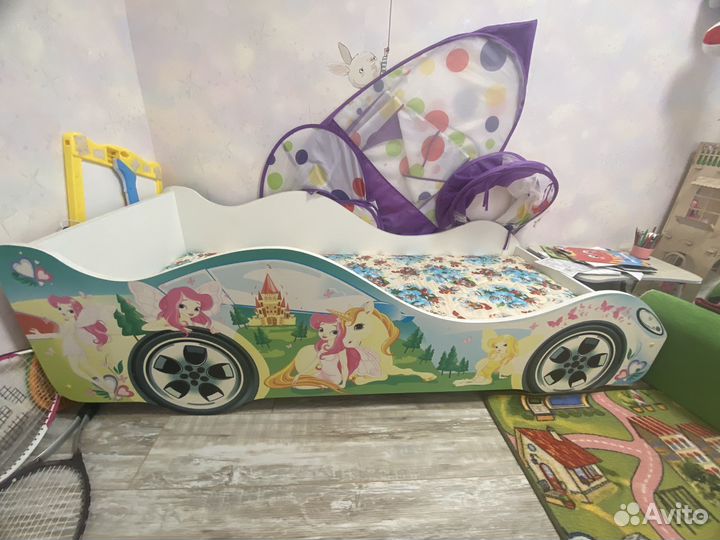 Кроватка детская для девочки