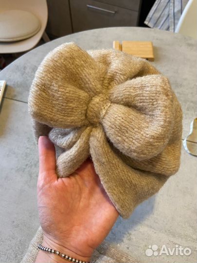 Комплект для девочки, шерсть, ручная работа