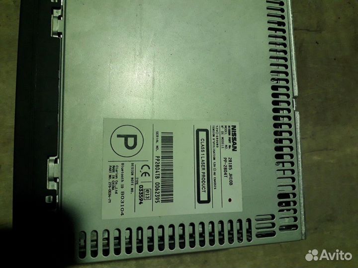 Штатная магнитола Nissan