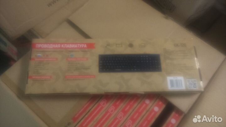 Клавиатуры Гарнизон GK-120, USB, черные