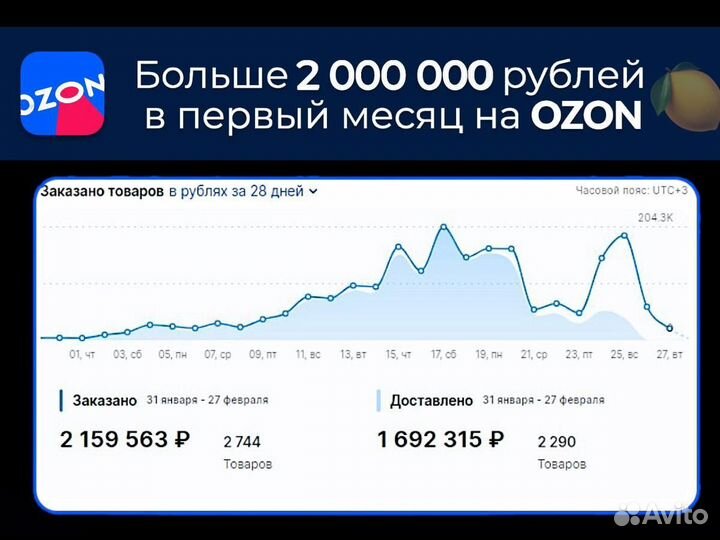 Готовый бизнес под ключ на Wildberries и ozon