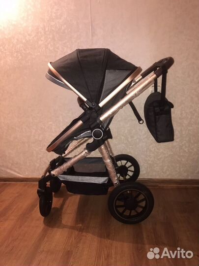 Коляска 2 в 1 новая трансформер с сумкой для мамы