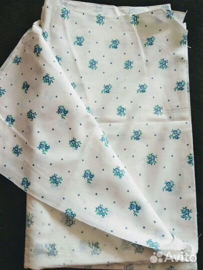 Батист. Ткань СССР. Мелкий рисунок. Винтаж