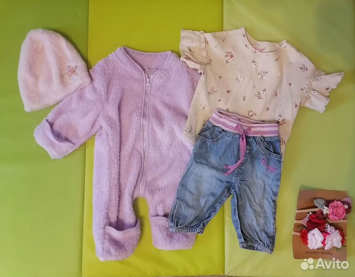 Одежда для девочки пакетом 62-86