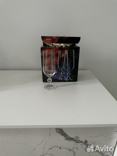 Бокалы bogemia 6 шт,новые