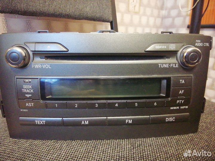 Магнитола тойота аурис 2008 штатная