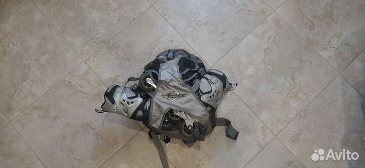 Ролики 41р-р+ защита +рюкзак (всё Rollerblade)