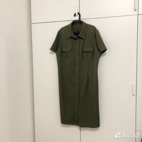 Платье рубашка женское 56 58 большого размера