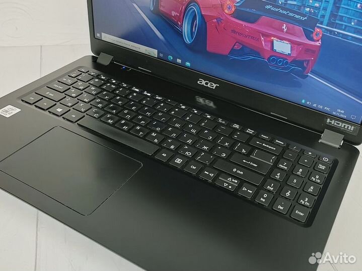 SSD240 i3-10 для игр работы учебы Ноутбук Acer