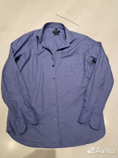 Рубашка Henderson Non Iron,regular fit,41р,запонки