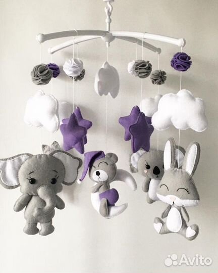 Детские мобили ручной работы