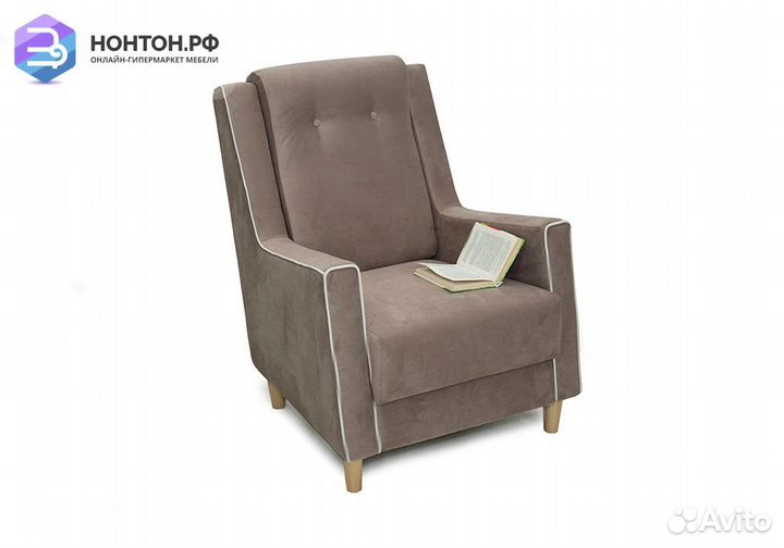 Кресло Айрин светло-коричневое