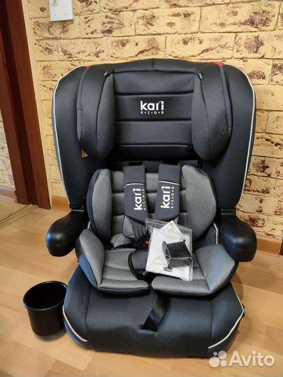 Детское автокресло IsoFix 1/2/3 группа 9-36 кг